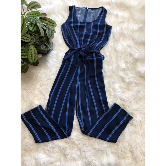 tommy hilfiger navy jumpsuit